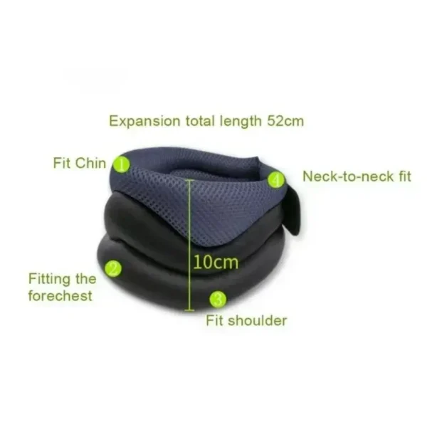 Cervical Protection Bracket Soft Foam Cervicorrect Neck Brace Adjustable Support Tool Correcting Forward Head Posture - Image 3