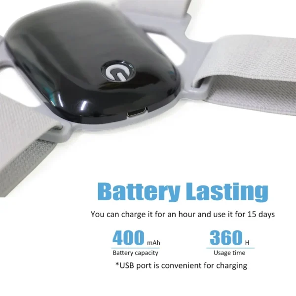 Smart Correction Belt Sensor Orthosis Invisible Reminder Adult & Child Sitting Posture Hunchback Back Smart Posture Corrector - Image 4