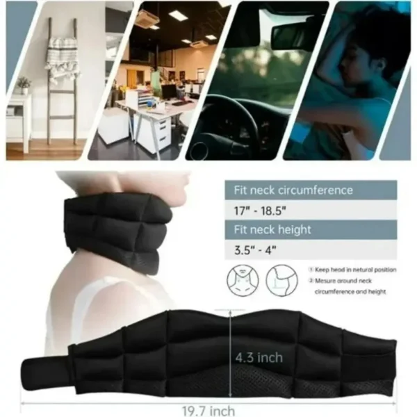 Cervical Protection Bracket Soft Foam Cervicorrect Neck Brace Adjustable Support Tool Correcting Forward Head Posture - Image 6