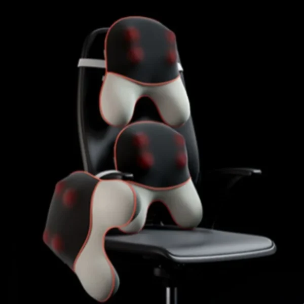 Lumbar massage instrument T5 Back cervical hot compress car nap whole body massage cushion - Image 3