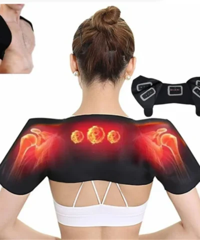 Tourmaline Self-Heating Shoulder Support Brace Magnetic Therapy Support Brace Infrared Massager for Men Women